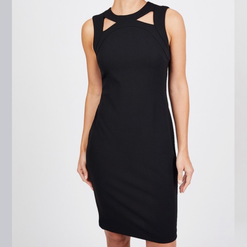 Calvin Klein Cut-out Sheath Dress